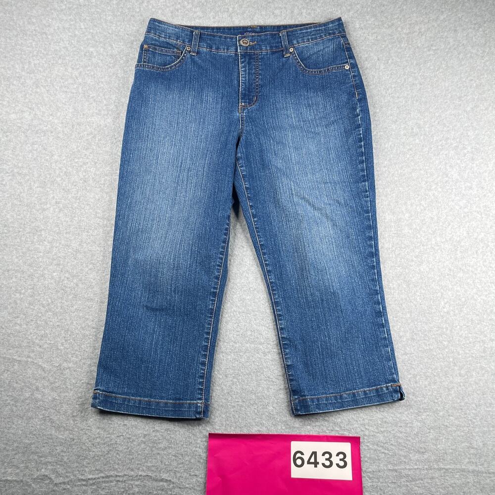 Bandolino Mandie Jeans Womens Size 10 Crop Casual Classic